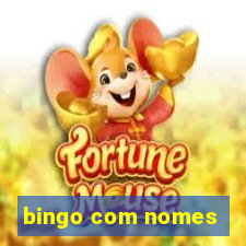 bingo com nomes